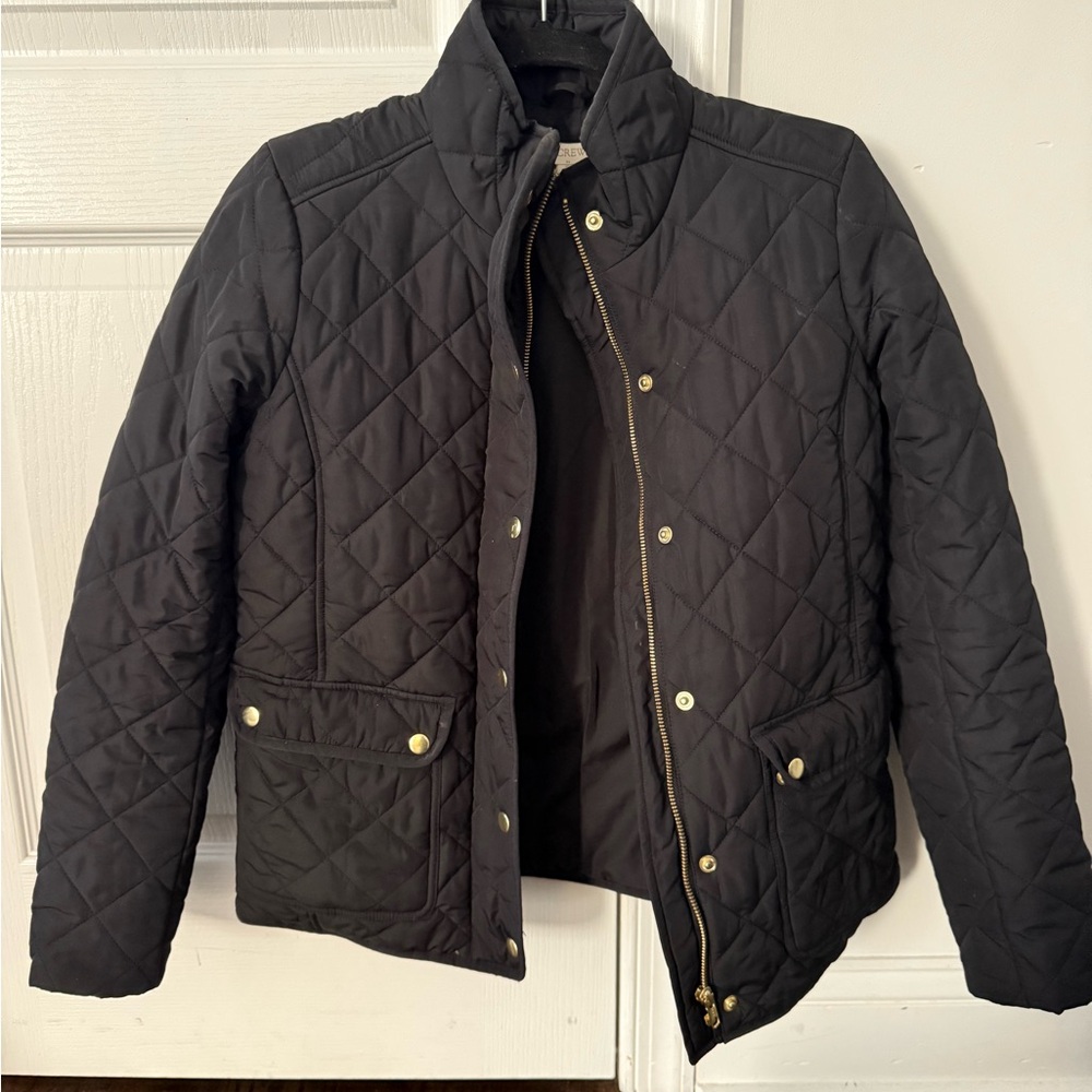 J. Crew Black Quilted Women’s Jacket